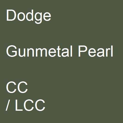 Dodge, Gunmetal Pearl, CC / LCC.